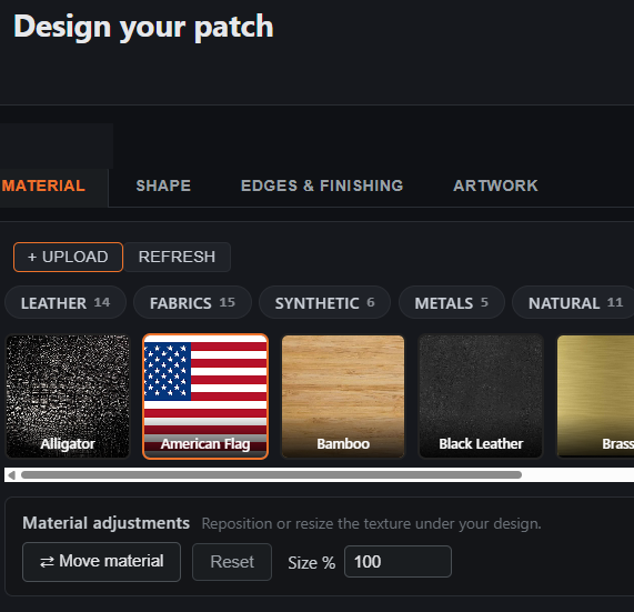 Choose Material