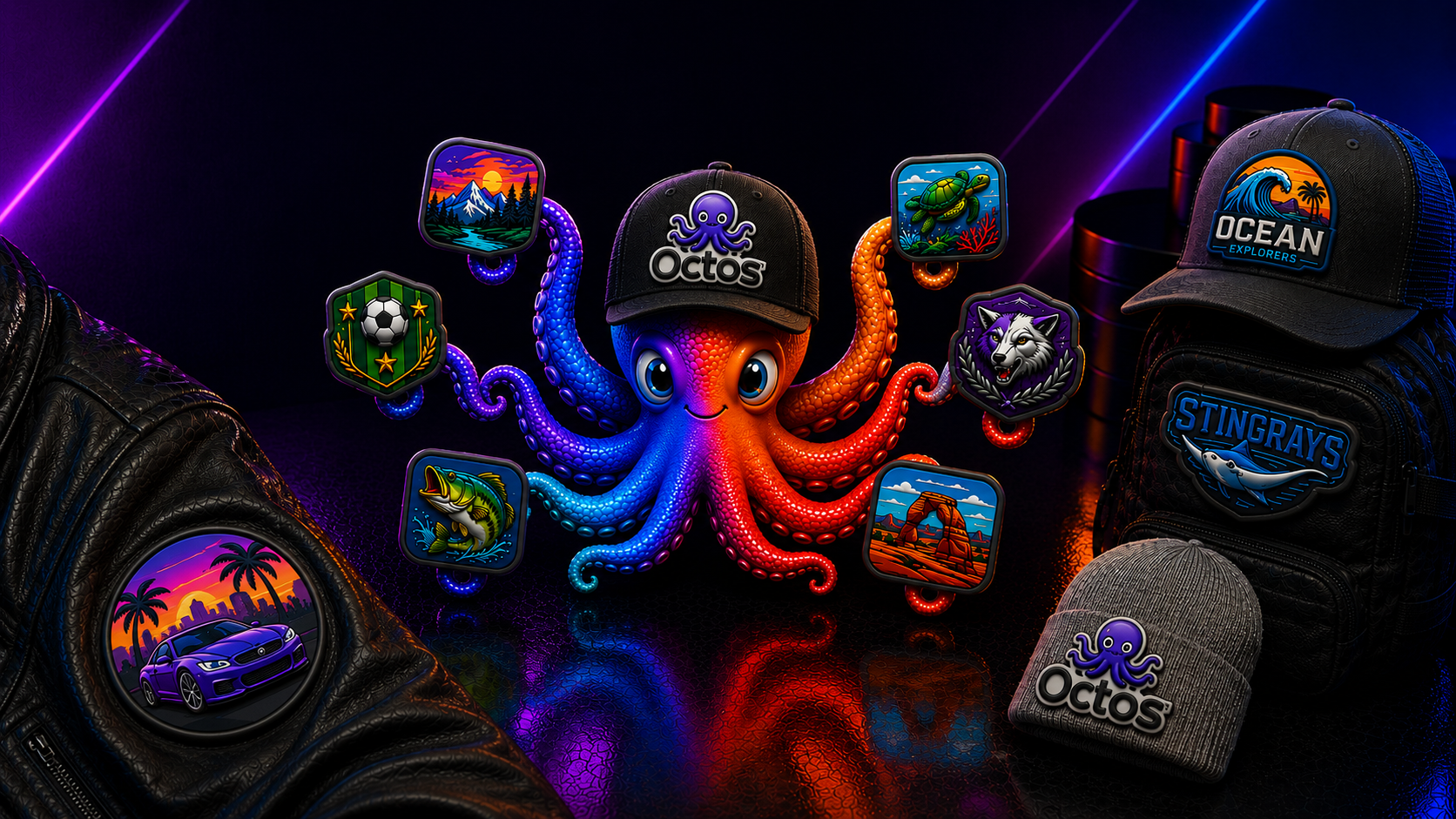 OctoPatches hero background